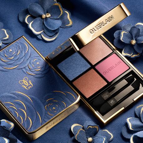 GUERLAIN Ombres G Denim Blossom - Lidschatten 4 Farben - GUERLAIN Ombres G Denim Blossom - Lidschatten 4 Farben -
